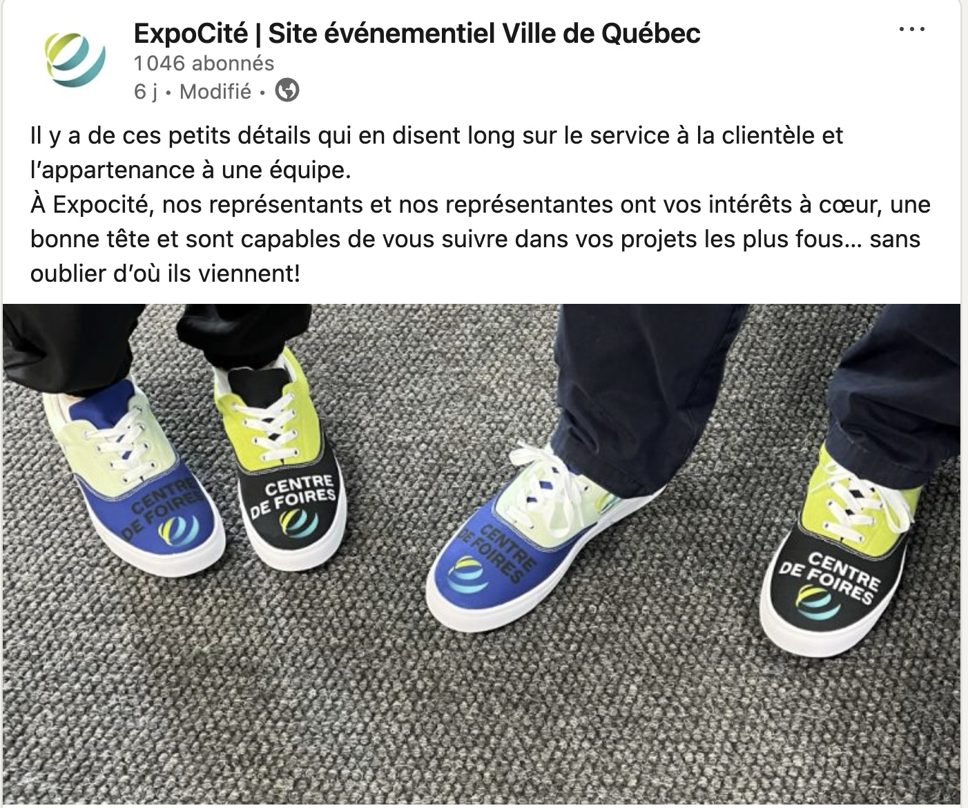 ExpoCité - Chaussures personnalisées